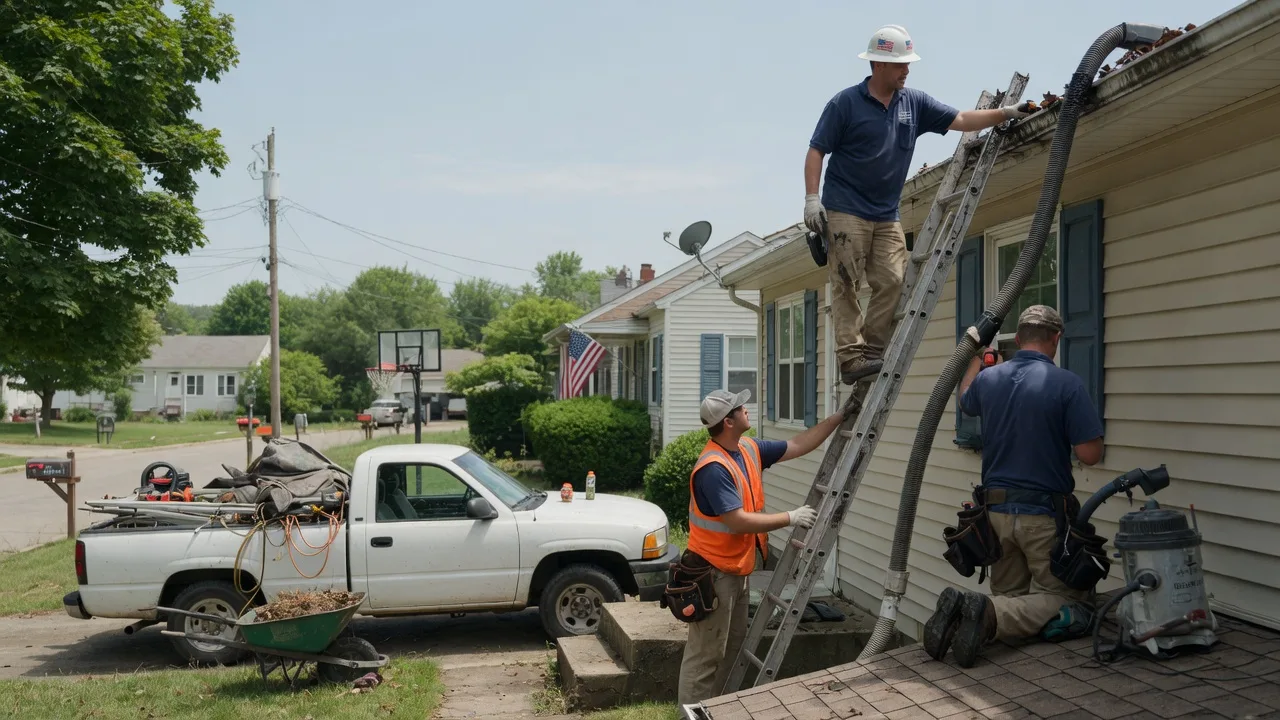 Gutter Installation in Pickstown, SD near me